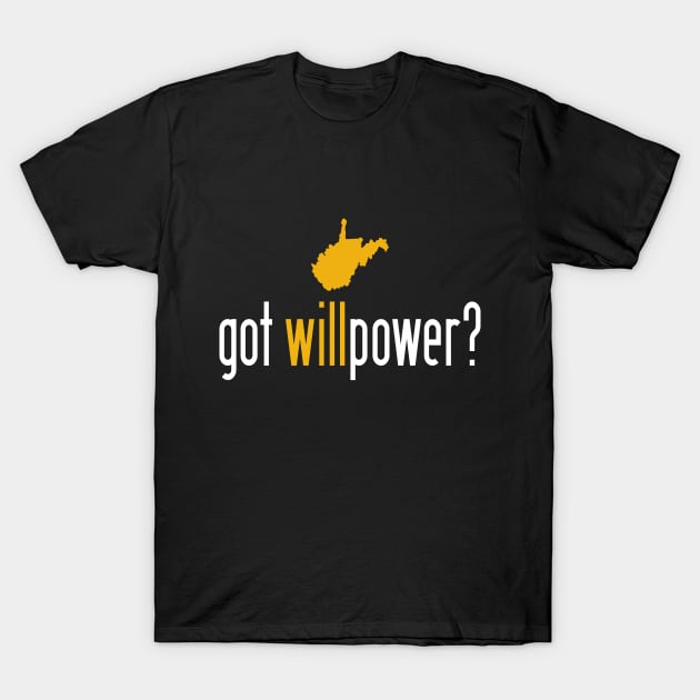 West Virginia Got Willpower T-Shirt by TheStuffHut